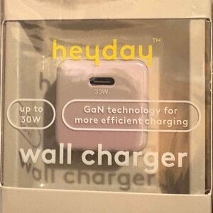 Heyday Lavender Wall Charger with GaN Technology